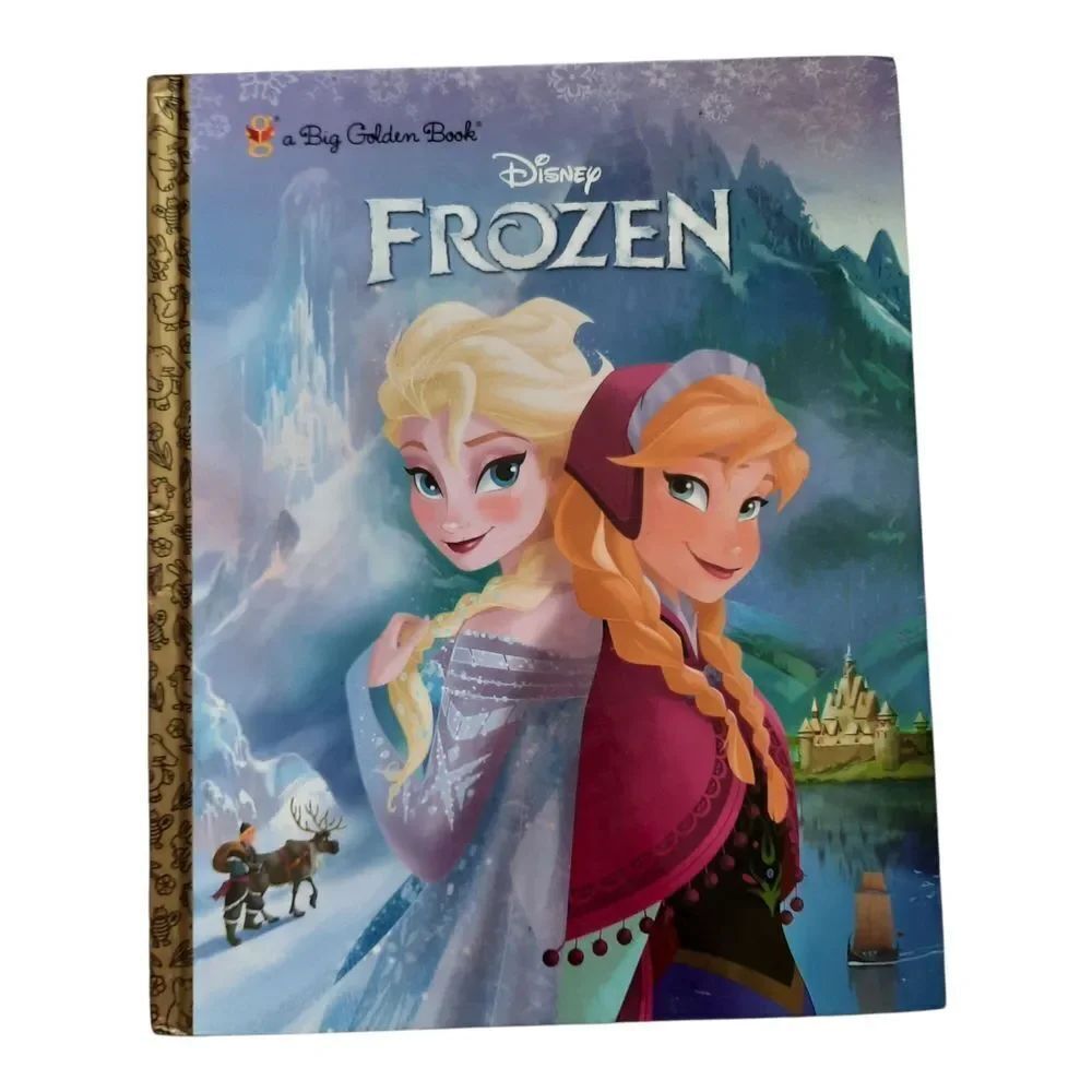 Disney Frozen Big Golden Book - Blue and Purple Cover